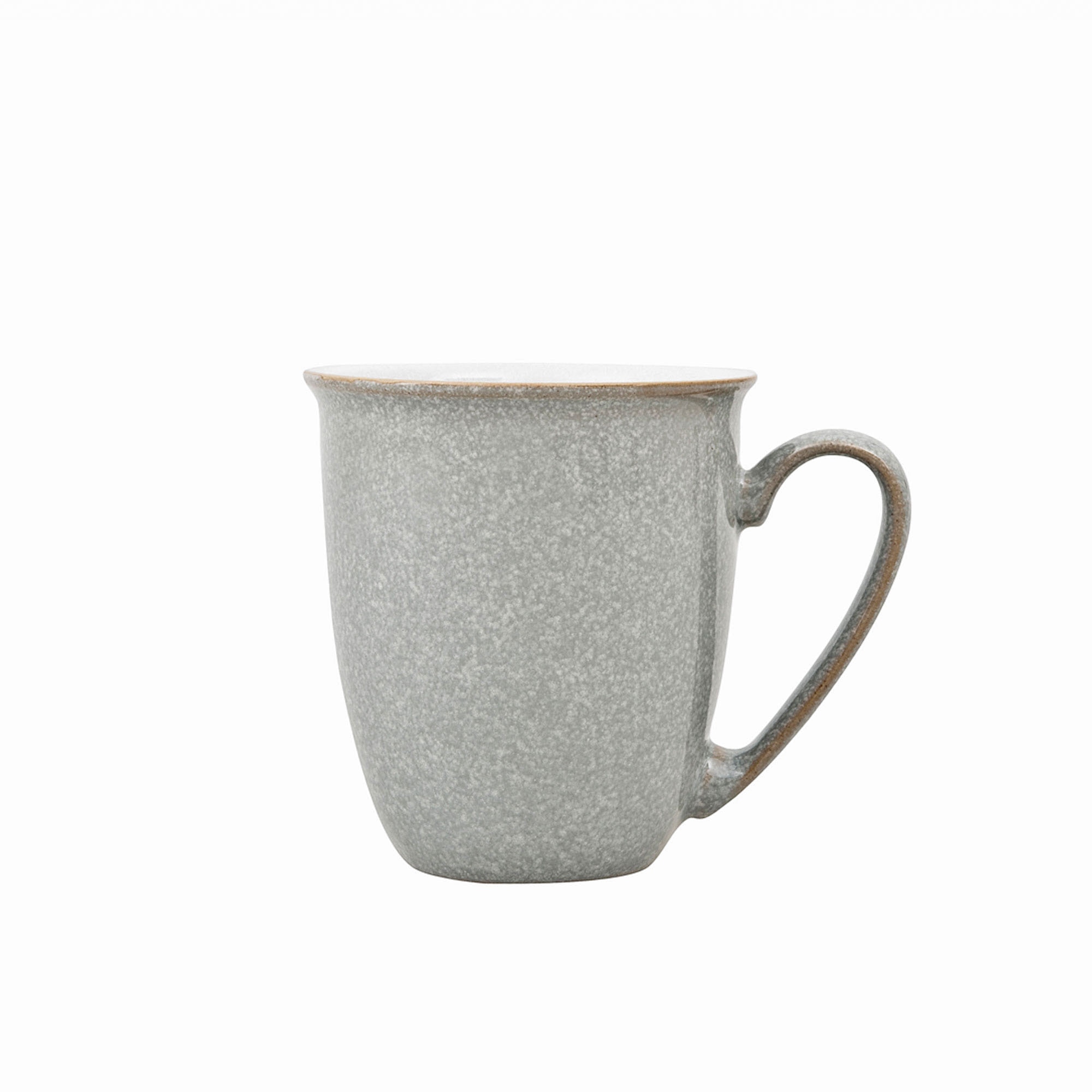 Product photograph of Elements Light Grey Coffee Beaker Mug from Denby Retail Ltd